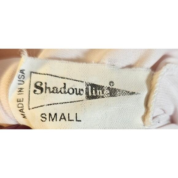 Shadowline Vintage Women's‎ Nightgown Lace Scalloped Hem Lght Pink Small - Picture 15 of 16